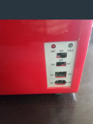 Mini Nevera Coca-Cola Vintage Roja