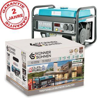Generador KS 2900G Dual Fuel