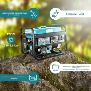 Generador KS 2900G Dual Fuel