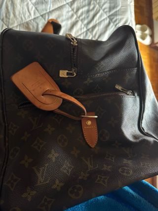 Valigia Louis Vuitton monogram marrone