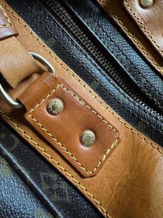 Valigia Louis Vuitton monogram marrone