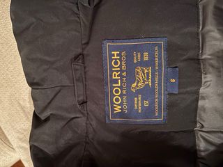 Parka Woolrich Nero con Cappuccio e Pelliccia