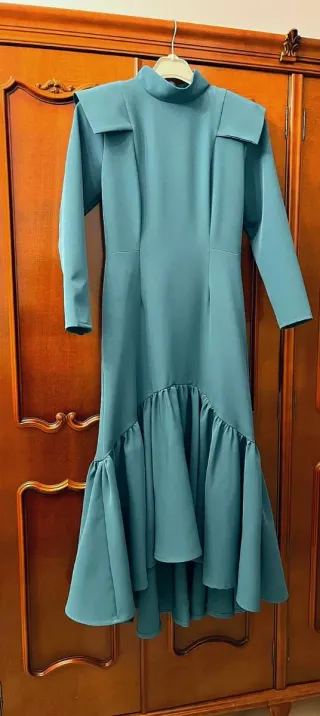 Vestido verde elegante