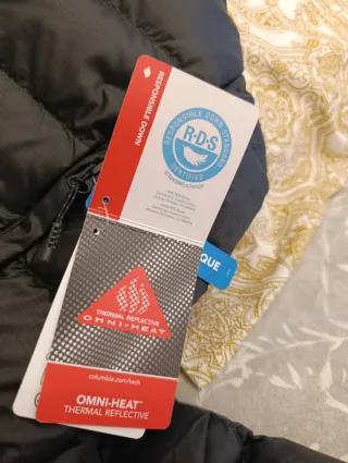 Chaqueta Columbia Talla S Negra