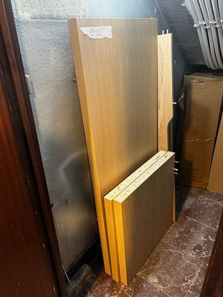Mesa escritorio madera 150x65 Vendo por viaje