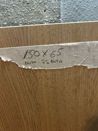 Mesa escritorio madera 150x65 Vendo por viaje