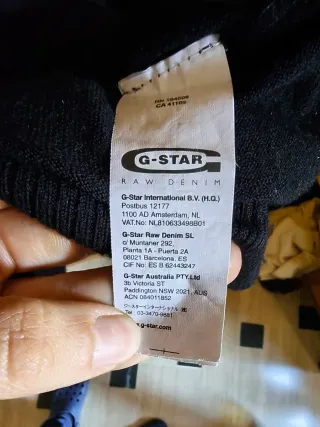 Maglioncino G-Star RAW nero