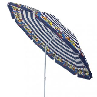 Ombrellone Spiaggia Inclinabile 1,80m Palo Acciaio