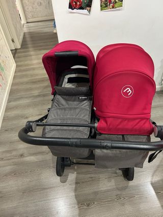 Carrito Gemelar Baby Monsters Easy Twin 4