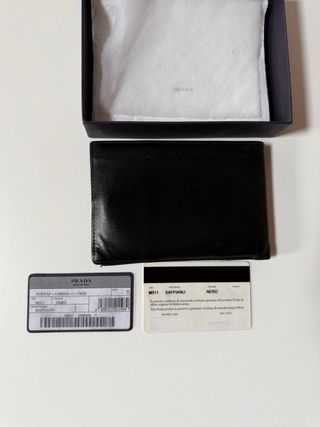 Portafogli Prada Uomo Nero