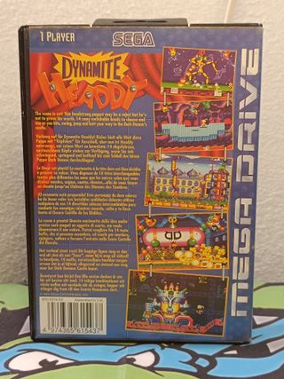 Dynamite Headdy Mega Drive Pal Multi