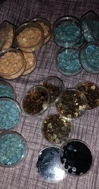 Paillettes per abiti e decorazioni