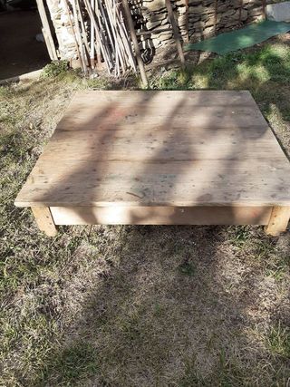 Tavolo quadrato legno massello 100x100