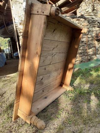 Tavolo quadrato legno massello 100x100