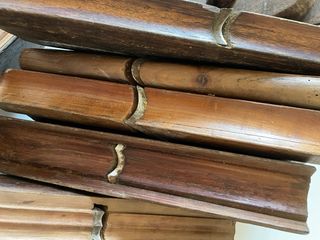 15 pialle antiche in legno