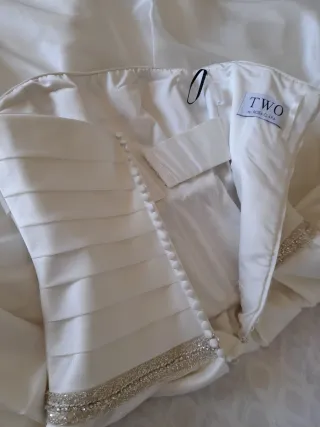 Vestido de Novia Rosa Clará Talla XL/42