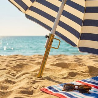 Picchetto Ombrellone Spiaggia Zincato Ø32 mm