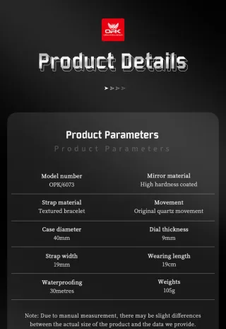 Orologio OPK Uomo Blu e Oro