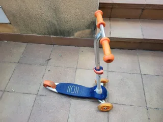 Patinete 3 ruedas con luces