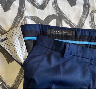 Chaqueta Zara Azul Chico