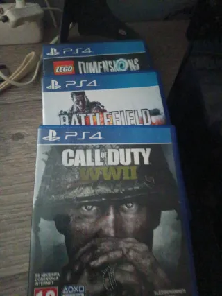 PS4 con 3 giochi
