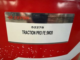 Bidón Aceite CEPSA 5W20 Traction Pro FE 208L