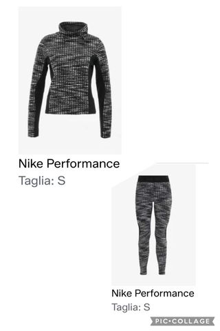 Completo Nike Pro Hyperwarm Taglia S