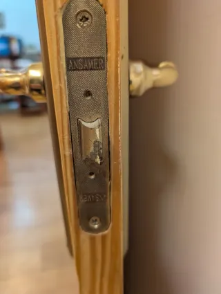 3 Puerta de madera interior