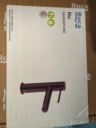 Grifería Roca Nu A5A323FCNO+ desagüe automatico