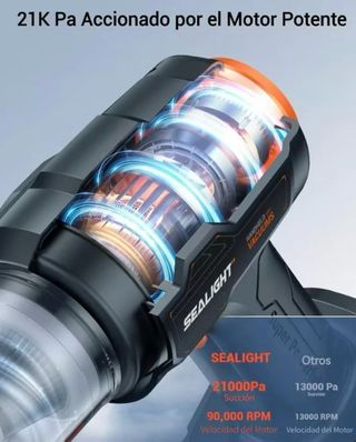 Aspiradora Mano 9 en 1 SIN ABRIR