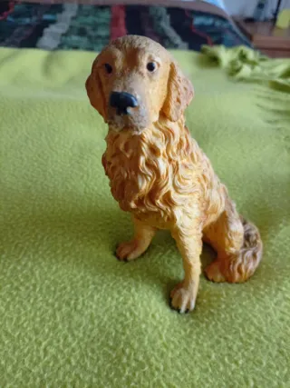 Set 4 statuine cani resina realistici