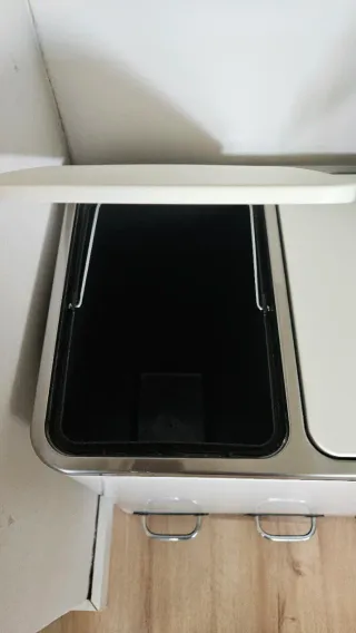 Cubo de basura reciclaje 3 compartimentos