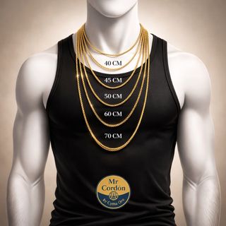 Cadena Oro 18K Salomónica 4mm Hombre Mujer