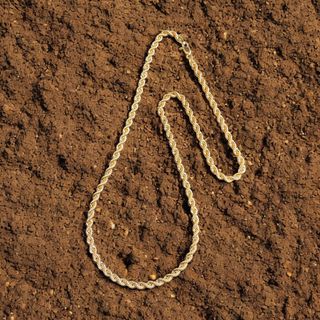 Cadena Oro 18K Salomónica 4mm Hombre Mujer