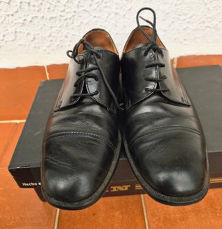 Zapatos Yoan Piel Negros