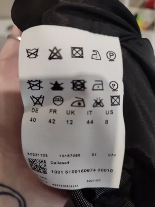 Vestido Hugo Boss Gris Nuevo