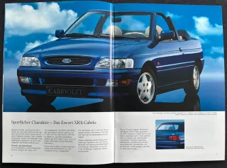 Catálogo Ford Escort Cabrio 1994