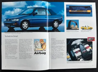 Catálogo Ford Escort Cabrio 1994