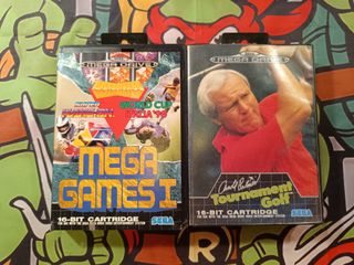 Sega Mega Drive 1 + 2 giochi PAL EUR