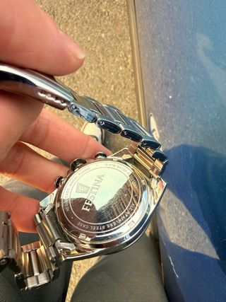 Reloj Festina Cronógrafo Hombre Negro/Plata