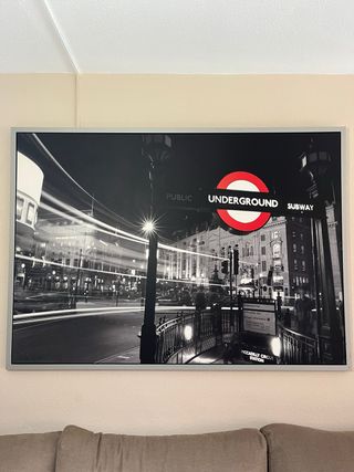 Cuadro Decorativo Londres Underground