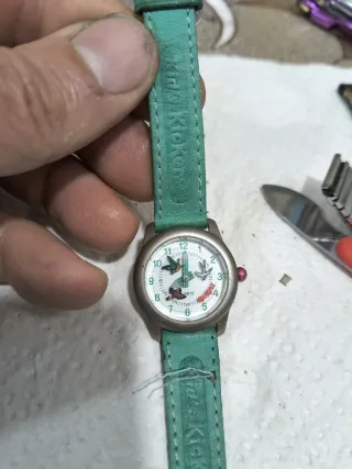 Reloj infantil Kickers verde