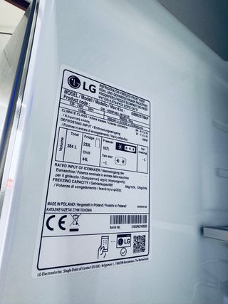 280.Frigorifico Combi Lg Nuevo Tara Oportunidad!