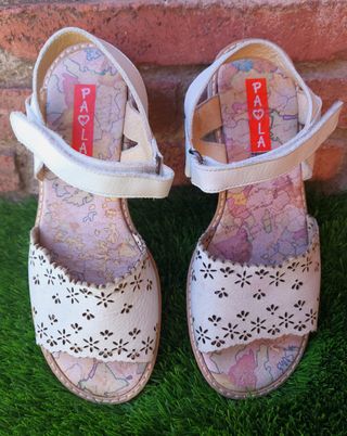 Sandalias Peige/Blanco Mujer