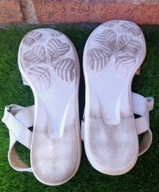 Sandalias Peige/Blanco Mujer