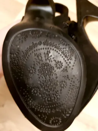 Botines de tacón negros