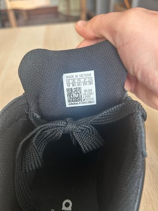 Adidas Campus Zapatillas Cuero Negras