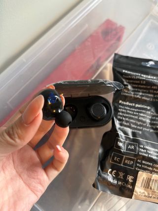 Auriculares Bluetooth V5.0 Negros