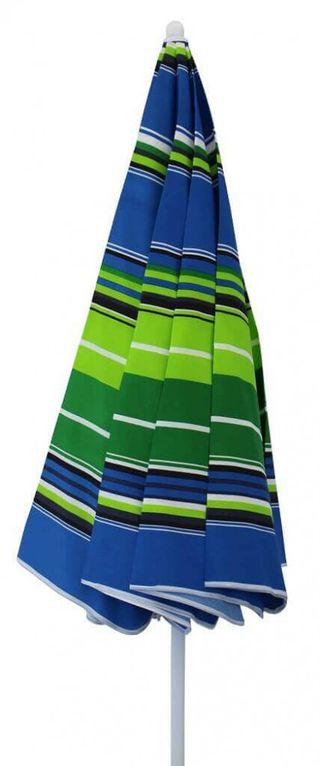 Ombrellone da Spiaggia Tondo 200cm Palo Pieghevole