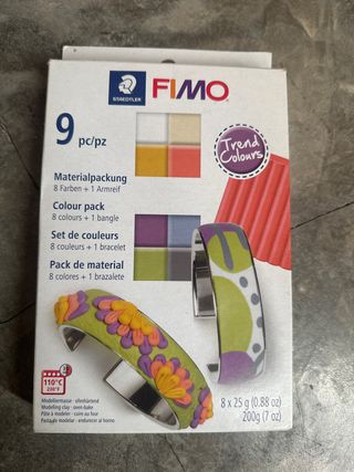 Kit FIMO para pulseras - 9 piezas